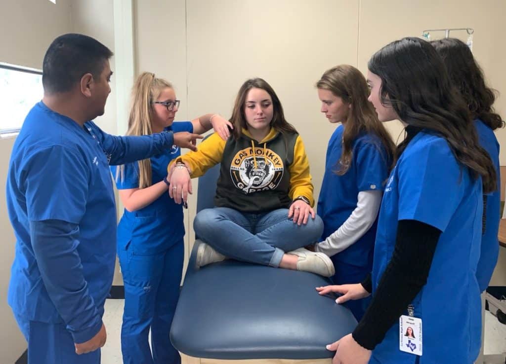 LVISD health sciences CTE 2020