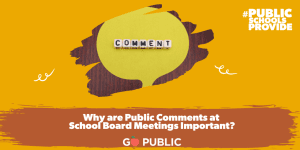 open comments public comments