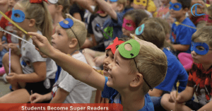 Santa Fe isd Super Reader girl