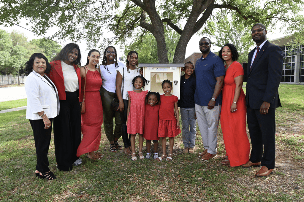 Library in honor of Sanya Nicole Henry Tinubu.