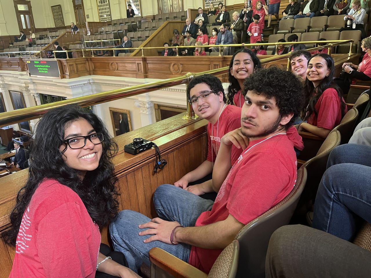 computer science students at the capitol