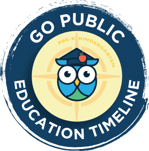 Pre-K Education Timeline Logo