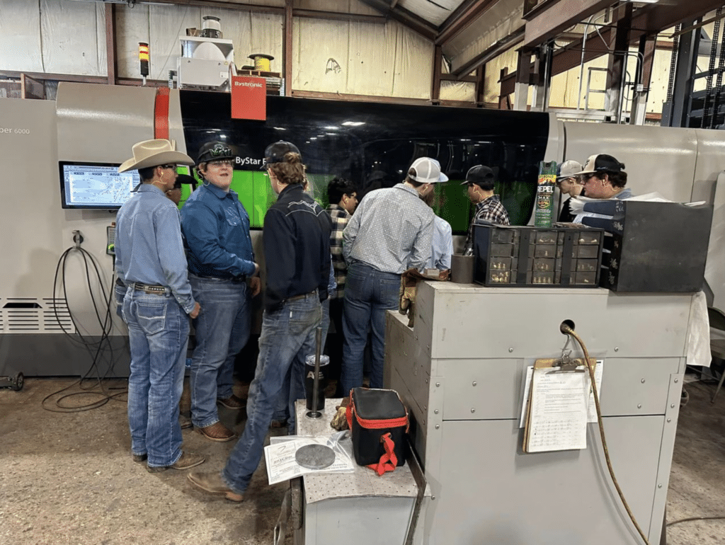 La Vernia ISD Agricultural Engineering Students