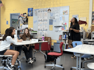 Alamo height students and teacher