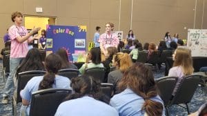 Brazoswood High School Student Council of Brazosport ISD presents project