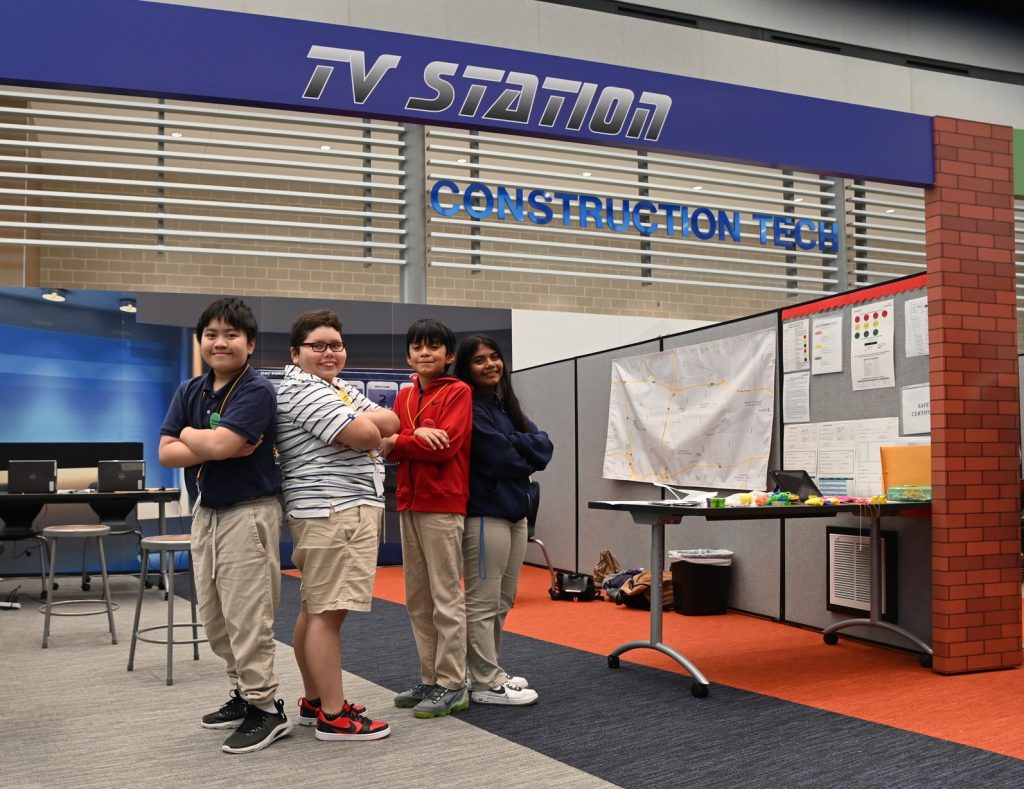 Alief ISD 6th graders learn career skills from simulated town.