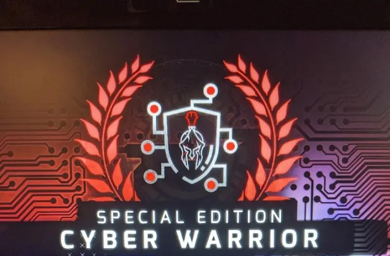 loading screen for cyber warrior competition