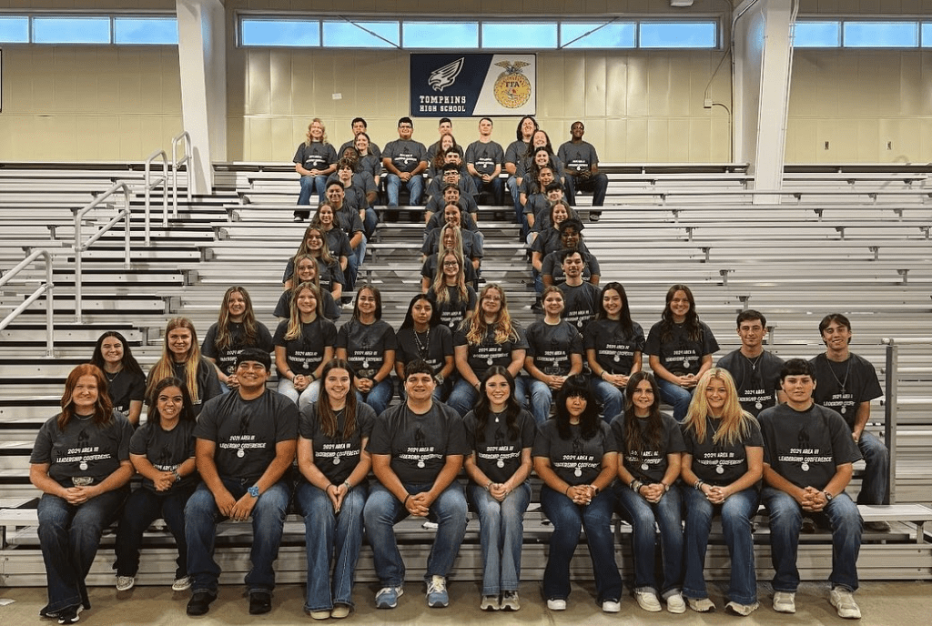 Group Photo of Huffman FFA Members.