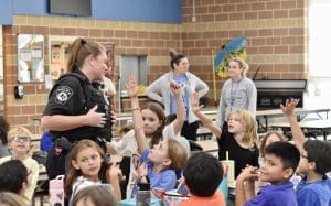 Boerne ISD School Resource Officers interact with hundreds of students every day, bridging the gap between the uniform and the student.
