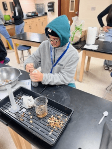 Kerrville ISD CTE Students participating in Clean Water Challenge