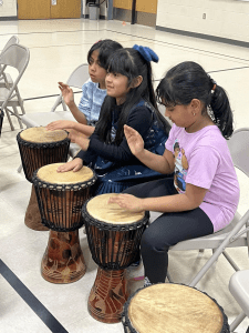 Plano ISD students drumming