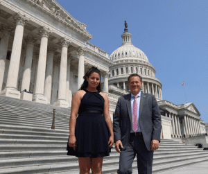 Gregory-Portland winner at the capitol