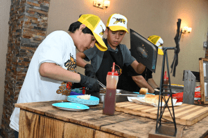 San Benito ISD Culinary Students at El Sabor de San Benito