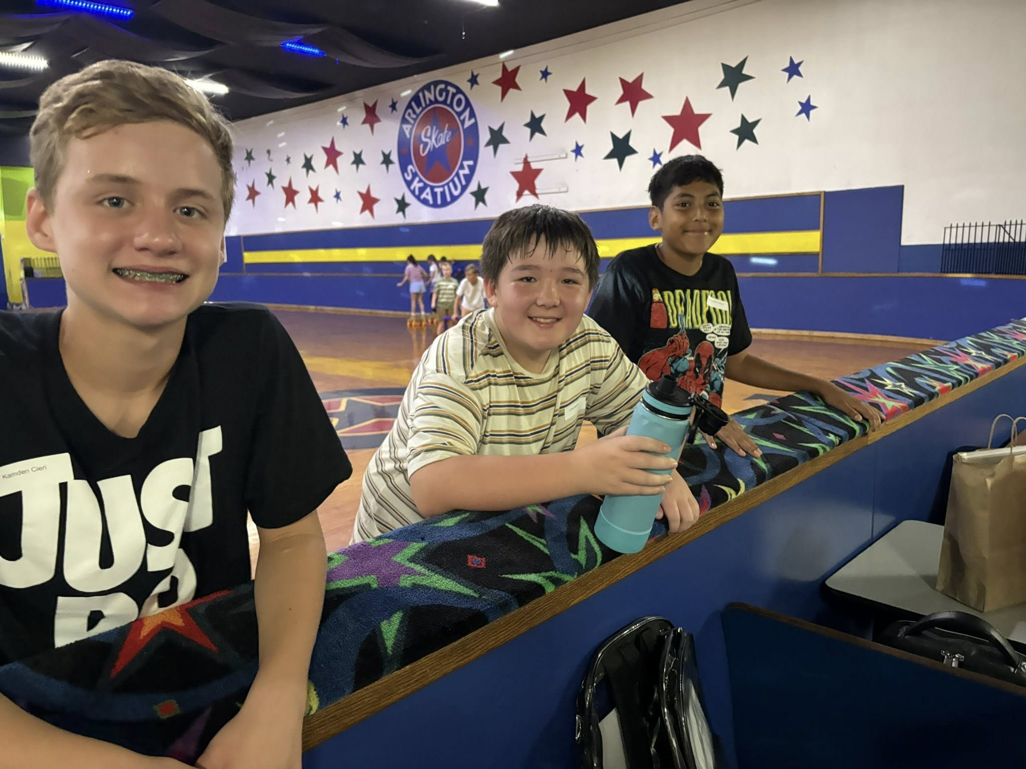 Waxahachie GT Students rollerskating