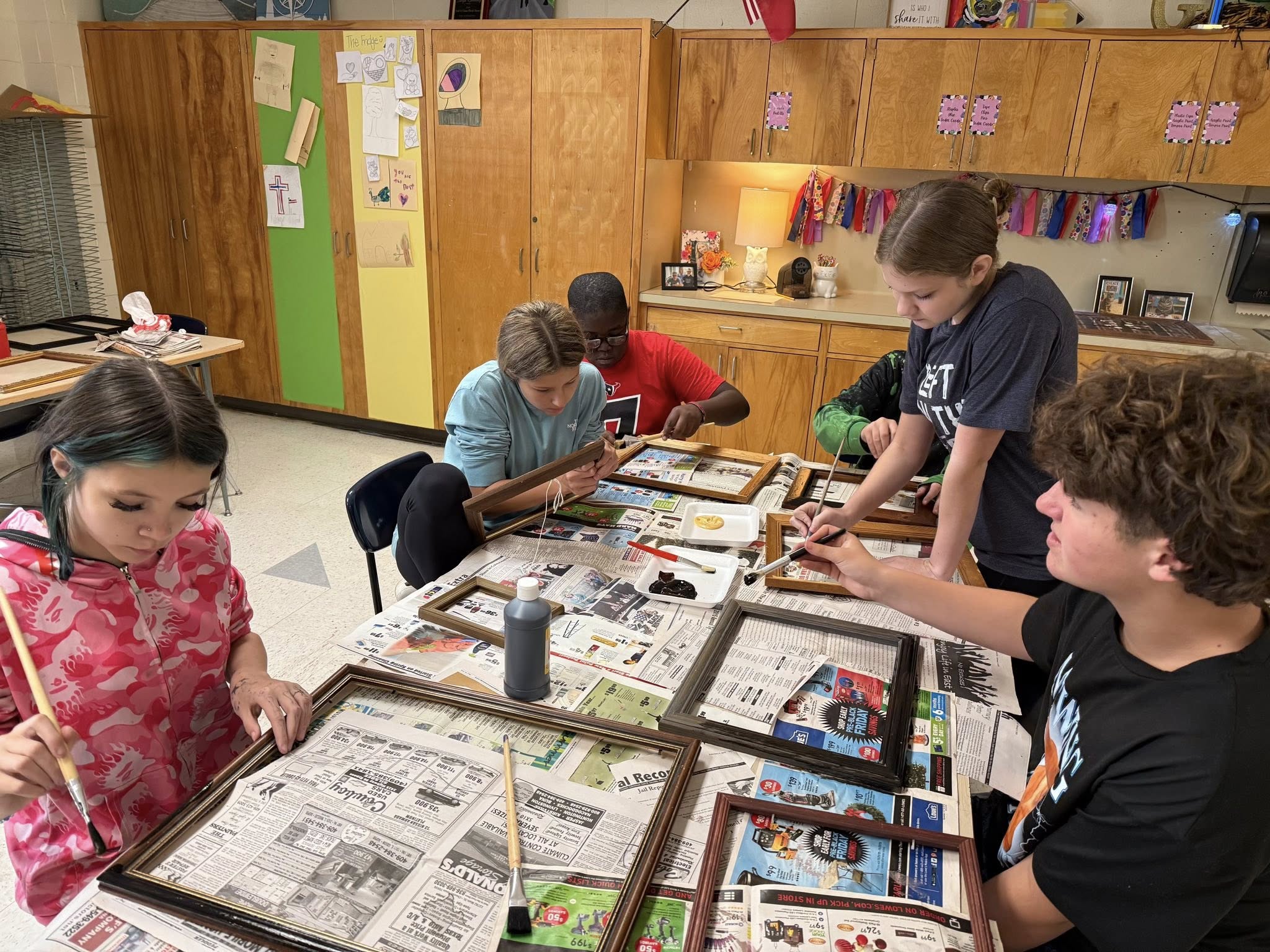 woodville isd art project