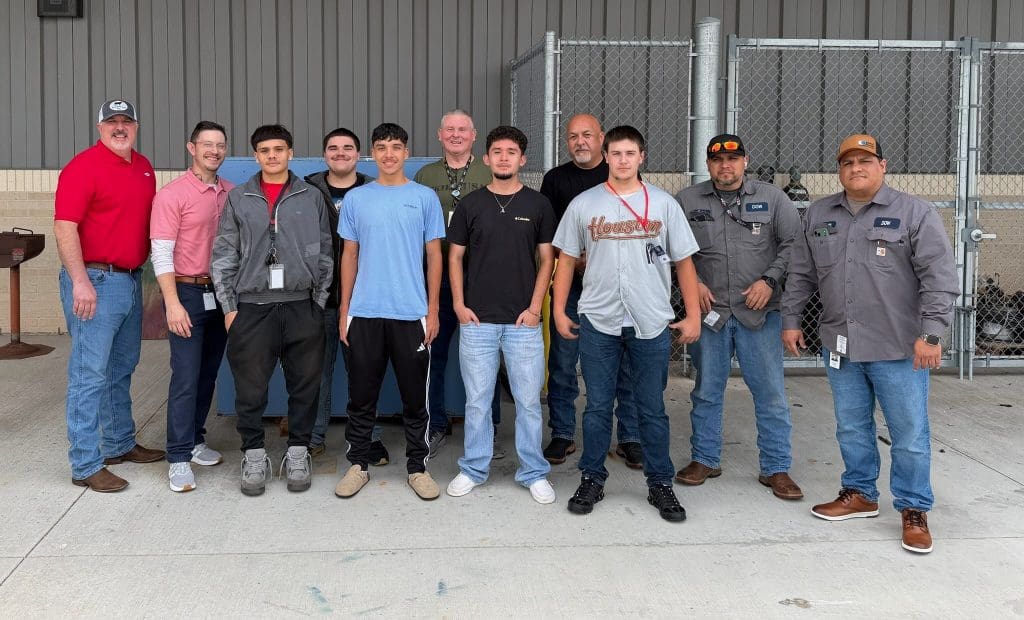 Brazosport students group picture