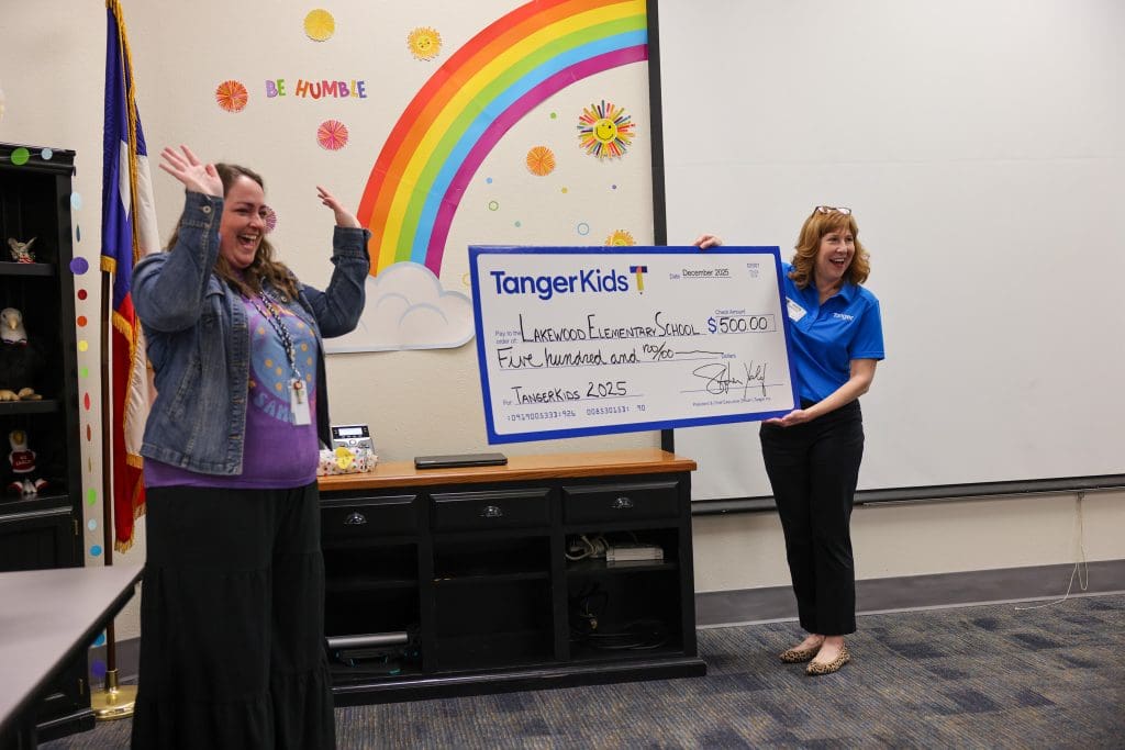 HEB ISD TangerKid award